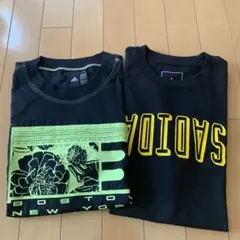 adidasのTシャツ2枚