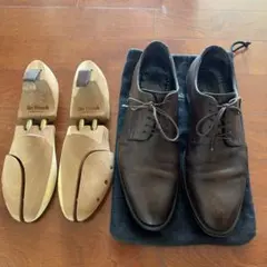 Allen Edmonds ブラウン ドレスシューズとシューツリーのサムネイル