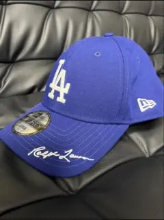 ドジャース　キャップ　ニューエラ×ラルフローレン 青 LA neweraのサムネイル
