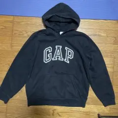 GAP ブラック フード付きパーカー