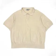 【人気】Carhartt WIP ポロシャツ 半袖 チェック ベージュ XL