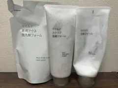 無印良品 洗顔料 3種セット 薬用アクネ スクラブ マイルドのサムネイル