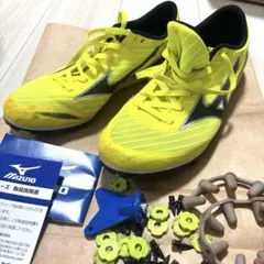 MIZUNO 陸上スパイク X FIRST 3 25.0㎝　中古のサムネイル