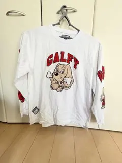 HYSTERIC GLAMOUR（ヒステリックグラマー）の赤青クマ長袖Tシャツ 