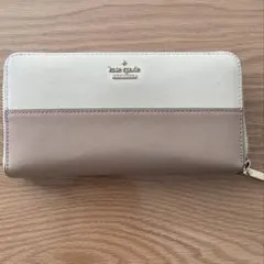 Kate Spade 長財布 ホワイト/ピンク