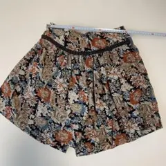 switch 花柄 ショートパンツ キュロット