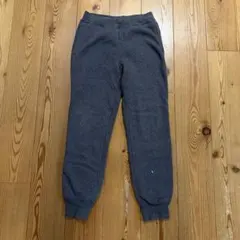 UNIQLO 裏ボア グレー スウェットパンツ 140