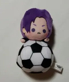 ブルーロック マスコット ぬいぐるみ　サッカーボール　御影玲王　のりマス
