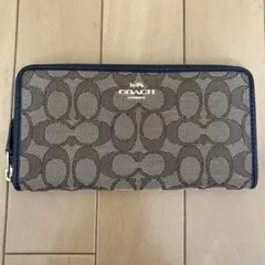 COACH モノグラム長財布 ブラウン/ベージュ