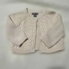 baby Gap ケーブル編みカーディガン