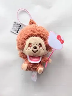 （新品）モンチッチ×ハローキティアニバーサリーおすわりマスコット