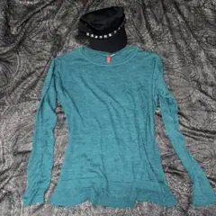 y2k グランジ パンク ニット トップス