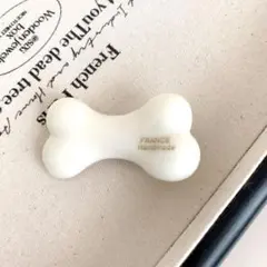 ★2個セット★ 骨デザイン ヘアピン ホワイト ヘアクリップ 髪留め