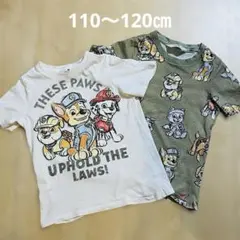◆H&M◆ パウパトロール 半袖 Tシャツ 2枚セット 110/116