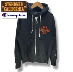 スタンダードカリフォルニア　チャンピオン　ジップパーカー　サイズL