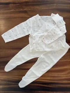 【新品】zara　前開き　セットアップ　70cm 80cm