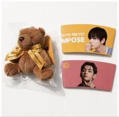 【韓国限定】BTS V テテ テヒョン コンポーズコーヒー ベア キーリング