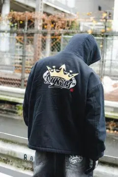 NATURAL NINE ナイロンジャケット M 黒 セットアップ - メルカリ