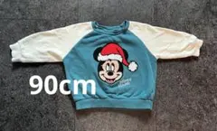 バースデイ ディズニー ミッキー クリスマストップス 90cm トレーナー