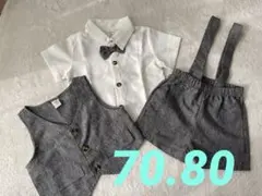 12〜18months SHEIN ベビー　タキシード　70〜80
