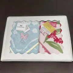 シビラ、ハナエモリ タオルハンカチ 2枚セット