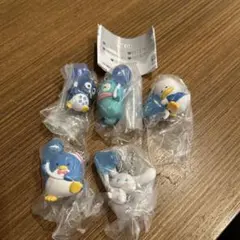 サンリオ　カラーコレクションチャーム　Blue コンプリートセット　ガチャ