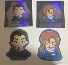 名探偵コナン ちぢませ隊 ステッカーコレクション2 荻原千速 横溝重悟