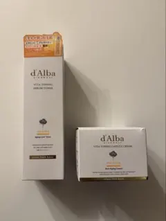 d'Alba ビタトーニングセラムトナー・ビタトーニングカプセルセラム