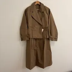 新品 レディース ワンピース、ジャケットセットアップ フリーサイズ ブラウン