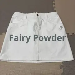 フェアリーパウダー 花柄 ホワイト スカート Lのサムネイル