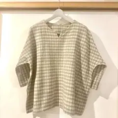usaato うさとの服 藍染 長袖トップス - メルカリ