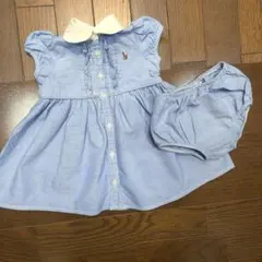 ラルフローレン シャツワンピース　6M 70