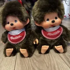 初代タイプ】モンチッチ 男の子 女の子 セット 大サイズ ブルーアイ