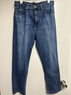 ユニクロ　スリムストレートハイライズジーンズ　デニム　ジーパン　28㌅ 71cm