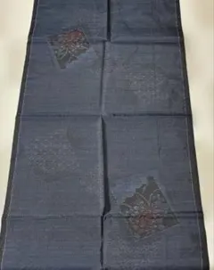 26-07正絹大島紬着物ハギレ37x166