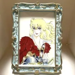 ベルサイユのばら オスカル　額縁入りイラスト