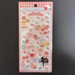 【正規品】ボンボンドロップシール キティ 赤 サンリオ 第二弾 サンスター文具