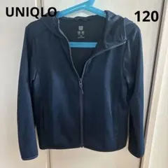 UNIQLO ネイビー パーカー 120