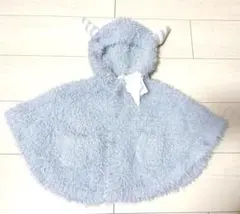 【新品タグ付】gelato piqué ジェラートピケ ベビーポンチョ70-80