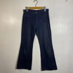 BIG-ELY フレアデニムパンツ ベルボトム インディゴ vintage