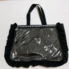 ザッカマート A3 キャリーオンバッグ フリル ブラック ①