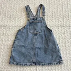 ZARA デニムジャンパースカート　2-3year 98cm