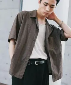 WYM EMBROIDERY SHEER WASHER SHIRT