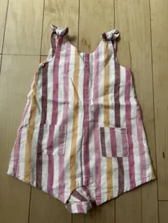 親子リンクコーデ　おそろい　ワンピ　サロペット