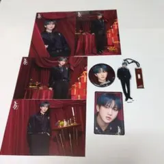 StrayKids トレカ 缶バッチ ミニアクリルスタンド Changbin