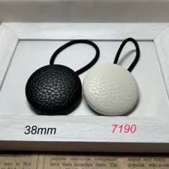 7190 くるみボタン ヘアゴム