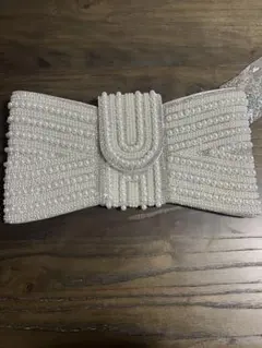 パールクラッチバッグ