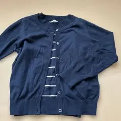 alicia PAGEBOY ネイビー カーディガン・ノースリーブセット