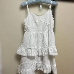 GRL フリル付きホワイトキャミソール