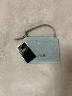 ⭐︎新品タグ付き⭐︎フェイラー FEILER ユニカラー　サイドポーチ　グレー